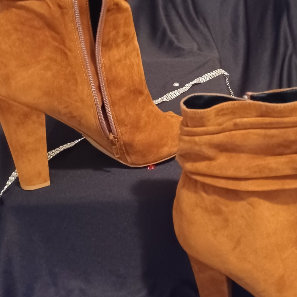 Open Toe Booties - Picture 6 of 7